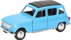 Welly Fordítható autó Renault 4 kék