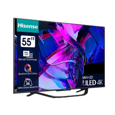 Hisense 55U7KQ televízió 139,7 cm (55") 4K Ultra HD Smart TV Wi-Fi Fekete 500 cd/m² (20012051)