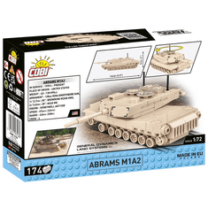 Cobi Blocks Abrams M1A2 tank modell (1:72) (3106)