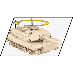 Cobi Blocks Abrams M1A2 tank modell (1:72) (3106)