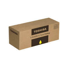 TOSHIBA T-FC505EY Eredeti Toner Sárga (6AJ00000293)
