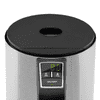 Design Cool Touch elektromos vízforraló 1,5 L 2200 W Fekete, Rozsdamentes acél (G 42436)