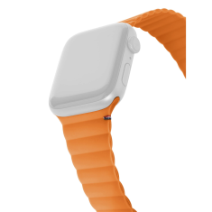 Decoded LITE Apple Watch 42/44/45/49mm Szilikon szíj - Narancssárga (D23AWS45TSL3SAT)