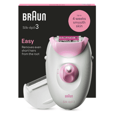 Braun Silk-épil 3 3-031 20 csipeszek Rózsaszín, Fehér