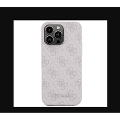 Guess Apple iPhone 15 Pro Max Hátlapvédő Tok - Fehér (GUHCP15XG4GFPI)