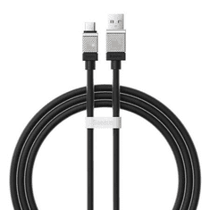 BASEUS CoolPlay USB-A - USB-C kábel 100W 1m fekete (CAKW000601) (CAKW000601)