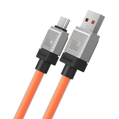 BASEUS CoolPlay USB-A - USB-C töltőkábel 100W 1m narancssárga (CAKW000607) (CAKW000607)