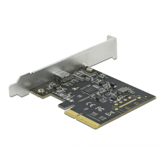 DELOCK 1x USB 3.2 Gen 2x2 Type-C port bővítő kártya PCIe (89036) (delock89036)