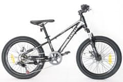 Olpran Gyermek hegyi kerékpár Canull XC221, 20, fekete/fehér