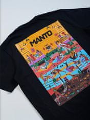 MANTO Férfi póló Manto GYM 2.0 - fekete