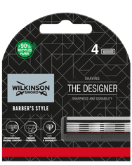 Wilkinson Sword Barber's Style The Designer tartalék borotvafej, 4 db