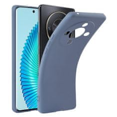 TKG Telefontok Honor X50 5G - PASTEL - kék szilikon hátlap tok