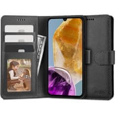 Tech-protect Wallet könyv tok Samsung Galaxy M15 5G, fekete