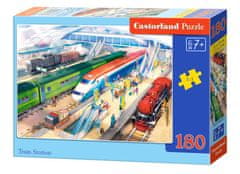 Castorland Vasútállomás puzzle 180 darab