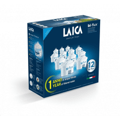 Laica Bi-Flux univerzális vízszűrőbetét 12db /F12MES0/ - 1 évre elegendő szűrőbetét csomag! (F12MES0)