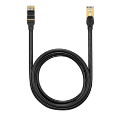 BASEUS Ethernet RJ45 hálózati kábel 10Gbps 2m fekete (WKJS010301) (WKJS010301)
