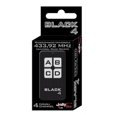 Jolly tanítható kapu távirányító fekete (RC-GATE-BLACK4-JOLLY) (RC-GATE-BLACK4-JOLLY)