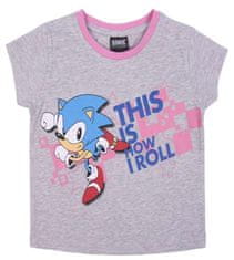 Sonic nyári pizsama 5-6 év (116 cm)