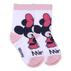 Disney Minnie egér mintás zokni szett/5db Díszcsomagolásban 3-6 hó