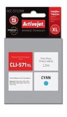 ActiveJet tinta Canon CLI-571C XL, 12 ml, új ACC-571CNX