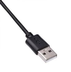USB kábel A-MicroB/1.8m/fekete