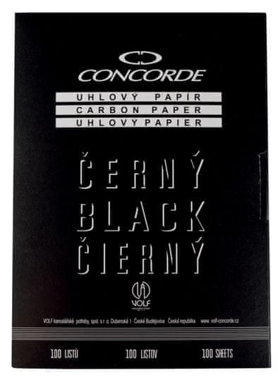 Centropen Concorde szénpapír, A4, 25 lap, fekete