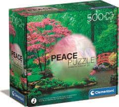 Clementoni Béke rejtvény: Béke: békéltető esőcseppek 500 darab
