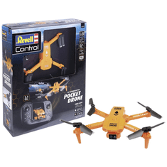 REVELL RC Quadcopter Pocket Drón - Narancssárga (23810)