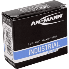 Ansmann Mikroelem AAA, lítium, 1,5V 1150 mAh, 10 db, LR03, AAA, LR3, AM4M8A, AM4, S (1501-0010)