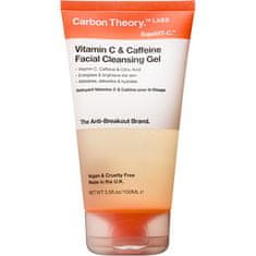 Carbon Theory Bőrtisztító zselé C-vitamin & Caffeine (Facial Cleansing Gel) 100 ml