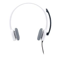 Logitech 981-000350 H150 Vezetékes 2.0 Fejhallgató Fehér