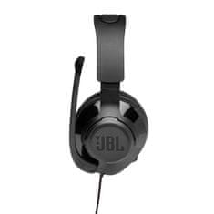 JBL JBLQUANTUM200BLK Quantum 200 Vezetékes 2.0 Gamer Fejhallgató Fekete
