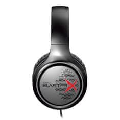 Creative 70GH034000000 Sound Blaster X H3 Vezetékes 2.0 Gamer Fejhallgató Fekete