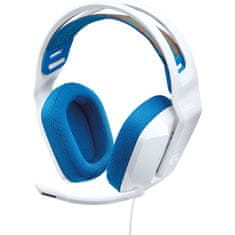 Logitech 981-001018 G335 Vezetékes 2.0 Gamer Fejhallgató Fehér-kék