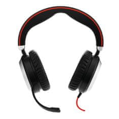 Jabra 7899-823-109 Evolve 80 Stereo Vezetékes 2.0 Fejhallgató Fekete