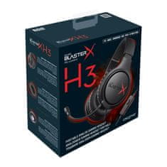Creative 70GH034000000 Sound Blaster X H3 Vezetékes 2.0 Gamer Fejhallgató Fekete