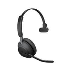 Jabra 26599-899-999 Evolve2 65 Mono Vezetékes és vezeték nélküli 1.0 Fejhallgató Fekete