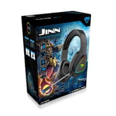 Media-tech MT3605 Cobra Pro Jinn Vezetékes 2.0 Gamer Fejhallgató Fekete