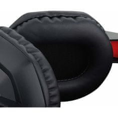 Redragon H120 Ares H120 Vezetékes 2.0 Gamer Fejhallgató Fekete-piros