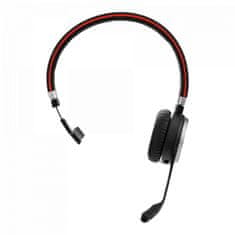 Jabra 6593-833-399 Evolve 65 SE Mono Vezetékes és vezeték nélküli 1.0 Fejhallgató Fekete