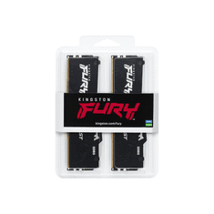 Kingston 32GB / 6400 Fury Beast RGB Black (Intel XMP) DDR5 RAM KIT (2x16GB) (KF564C32BBAK2-32)