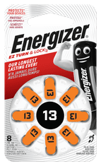 Energizer 13 SP-8 gombelem audioprotézishez 8db 1.4V EN-634922