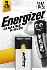 Energizer 6LR61 alkáli akkumulátor 9V 1db 7638900297409