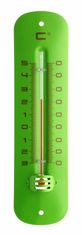 TFA 12.2051.04 beltéri/kültéri hőmérő, lakkozott fém - zöld