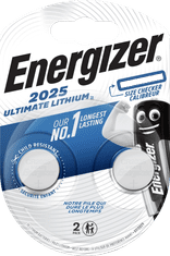 Energizer Ultimate Lithium CR2025 gombelem 2db E301319400