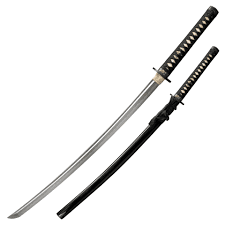 Cold Steel 88ABK Gold Lion Katana kard/katana 76,2 cm, bőr, fa tok