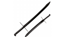 Cold Steel 88GMSM MAA Grosse Messer kard 81,3 cm, fekete, Palisander fa, bőr hüvely
