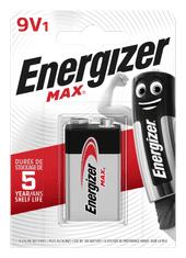Energizer MAX 9V 522 1db alkáli elem E301531800