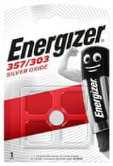 Energizer 357/303 ezüst -oxid FSB1 1.55V 138mAh 1db óra akkumulátor E300784002