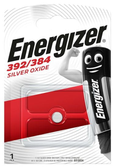 Energizer 392/384 Siler Oxide FSB1 1.55V 41mAh 1db óra akkumulátor E300781702